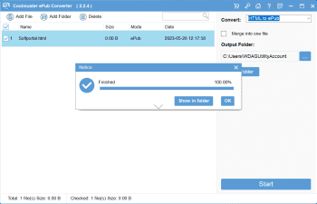 Coolmuster ePub Converter скриншот № 1