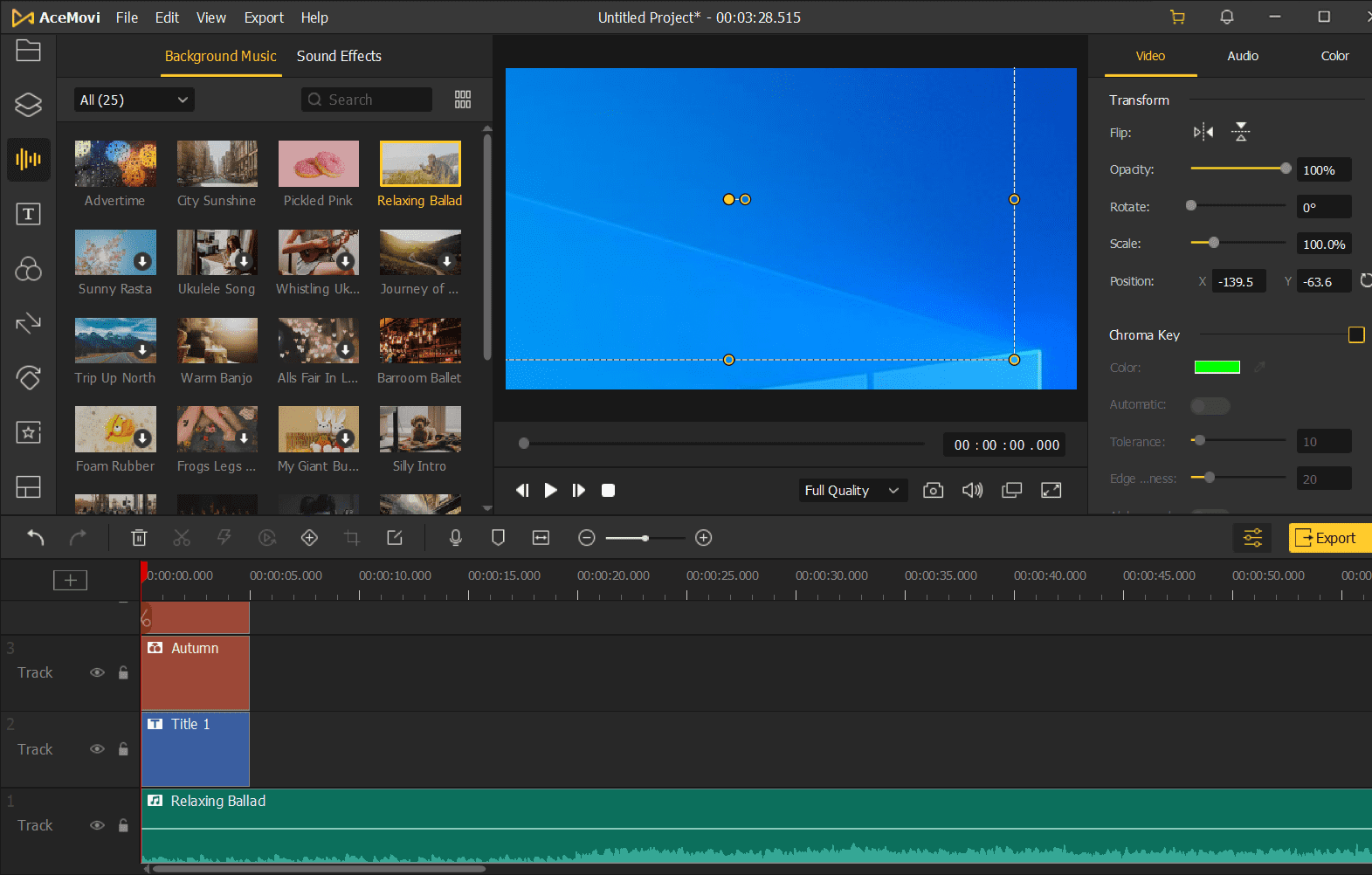 Mp4 edit. Acemovi. Acemovi Video Editor.