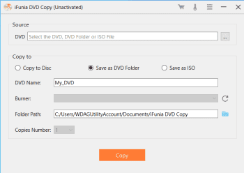 iFunia DVD Copy скриншот № 1