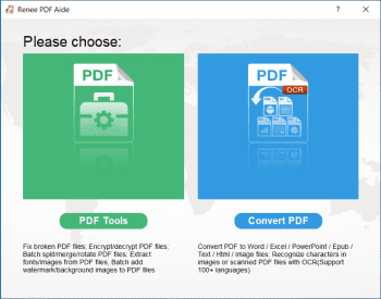 Renee PDF Aide скриншот № 1