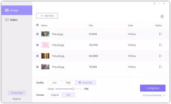 HitPaw Compressor скриншот № 1