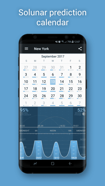 Fishing Calendar скриншот № 1