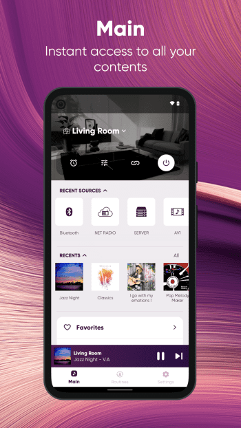 MusicCast Controller скриншот № 1