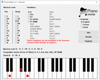 Chords Maker скриншот № 1