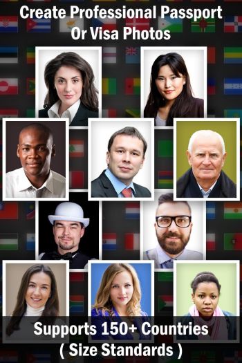 Passport Size Photo Maker скриншот № 1