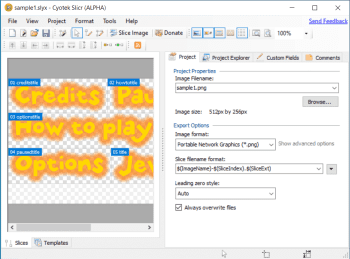Cyotek Slicr скриншот № 1