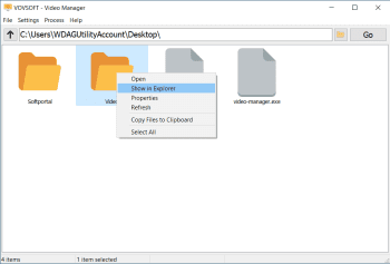 Video Manager скриншот № 1