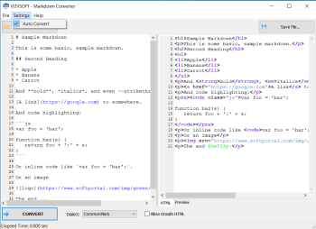 Markdown Converter скриншот № 1