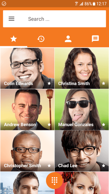 Zoiper скриншот № 1