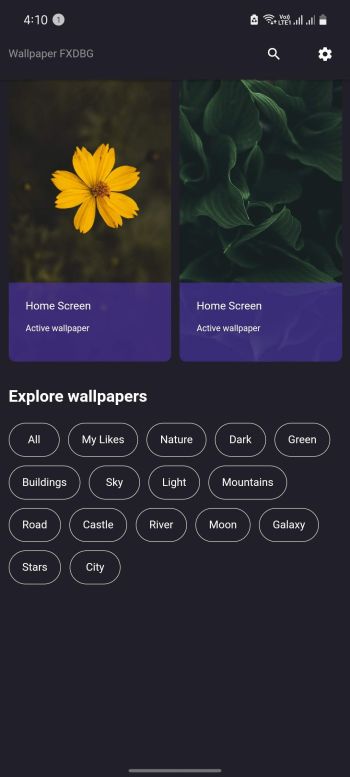 Wallpaper FXDBG скриншот № 1