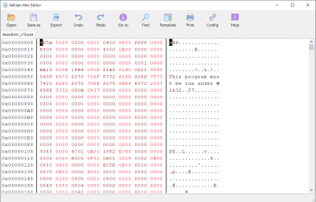 Xelitan Hex Editor скриншот № 1