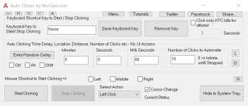 Auto Clicker скриншот № 1