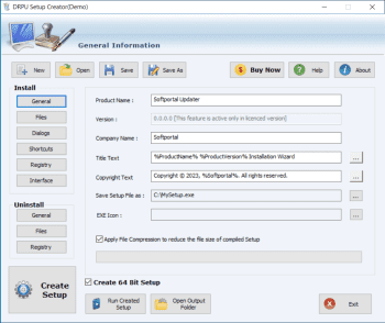 Setup Maker Software скриншот № 1