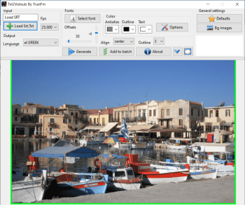 Txt2VobSub скриншот № 1