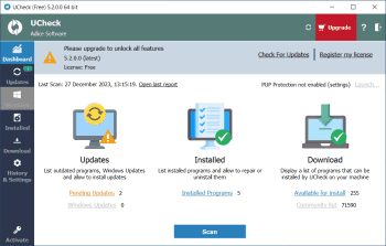 UCheck скриншот № 1
