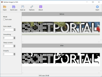 Xelitan Image to SVG скриншот № 1