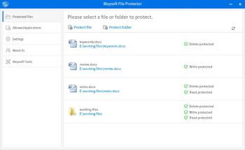 iBoysoft File Protector скриншот № 1