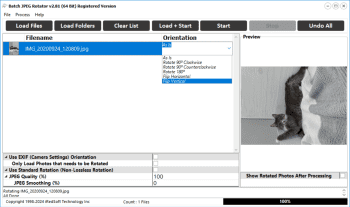 Batch JPEG Rotator скриншот № 1