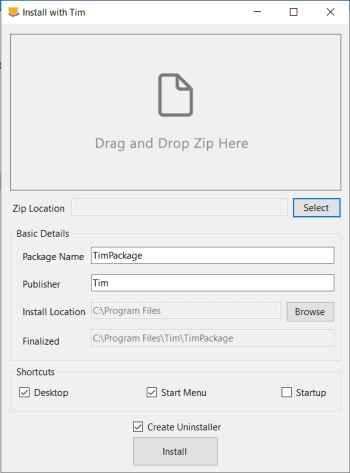 Tim скриншот № 1