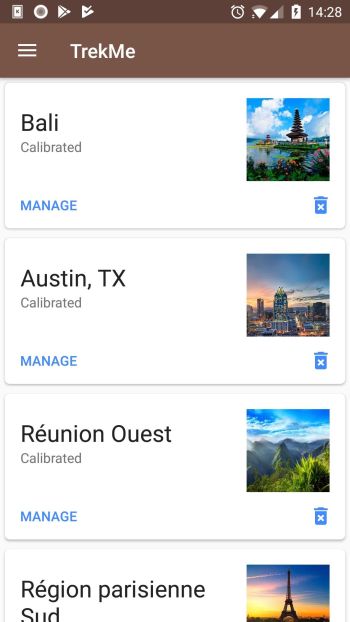 TrekMe скриншот № 1