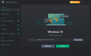 EaseUS Key Finder скриншот № 1