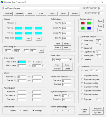 Alternate Raw Converter скриншот № 1