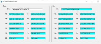 IT Units Converter скриншот № 1