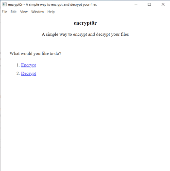 encrypt0r скриншот № 1