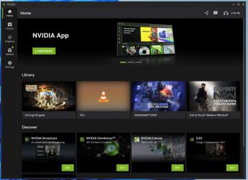 NVIDIA App скриншот № 1