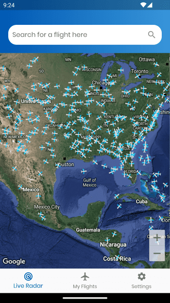 Flight Tracker & Flight Radar скриншот № 1
