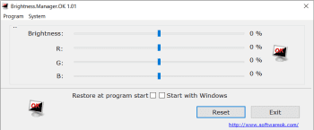Brightness.Manager.OK скриншот № 1