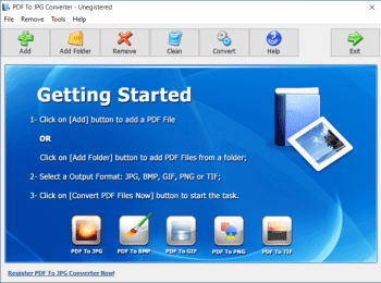 PDF To JPG Converter скриншот № 1