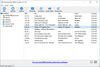 BPM Counter скриншот № 1