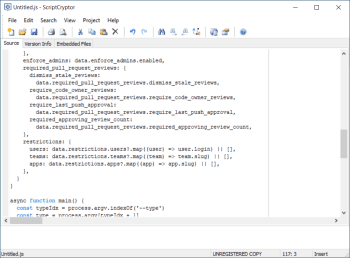 ScriptCryptor скриншот № 1