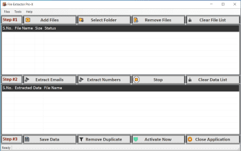 File Extractor Pro-X скриншот № 1