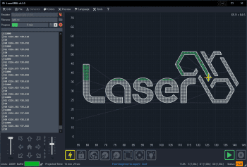 LaserGRBL скриншот № 1