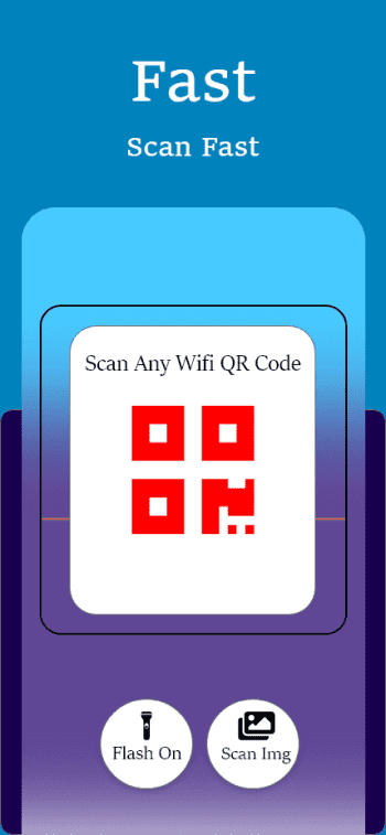 Password Scanner WiFi QrCode скриншот № 1
