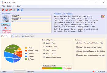 SecureDel скриншот № 1