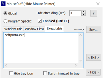 MousePuff скриншот № 1