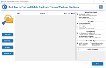 Cigati Duplicate File Finder & Cleaner скриншот № 1