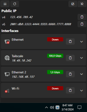 NetIP скриншот № 1