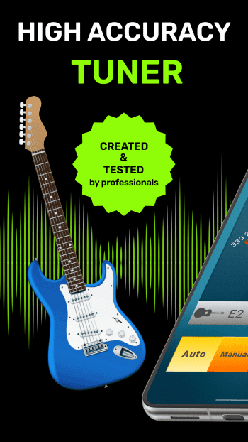 Best Guitar Tuner скриншот № 1