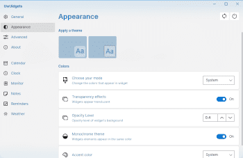 uWidgets скриншот № 1