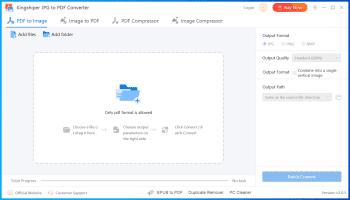 Kingshiper JPG to PDF Converter скриншот № 1