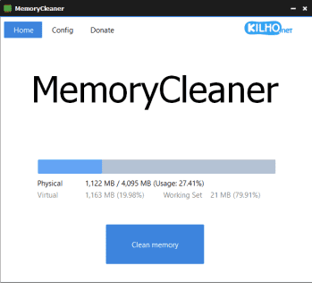 MemoryCleaner скриншот № 1