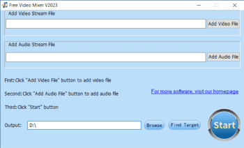 Free Video Mixer скриншот № 1