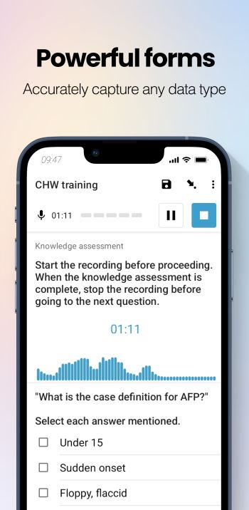 ODK Collect скриншот № 1