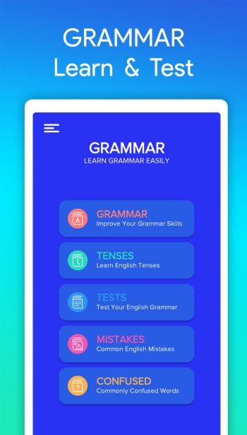 English Grammar скриншот № 1