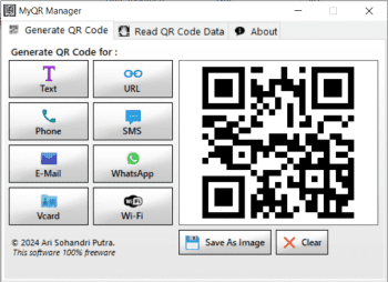 MyQR Manager скриншот № 1