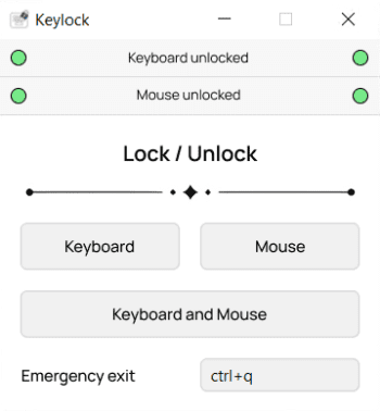 Keylock скриншот № 1
